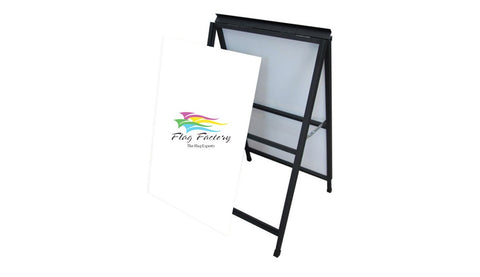 A Frame with removable signage - Flag Factory