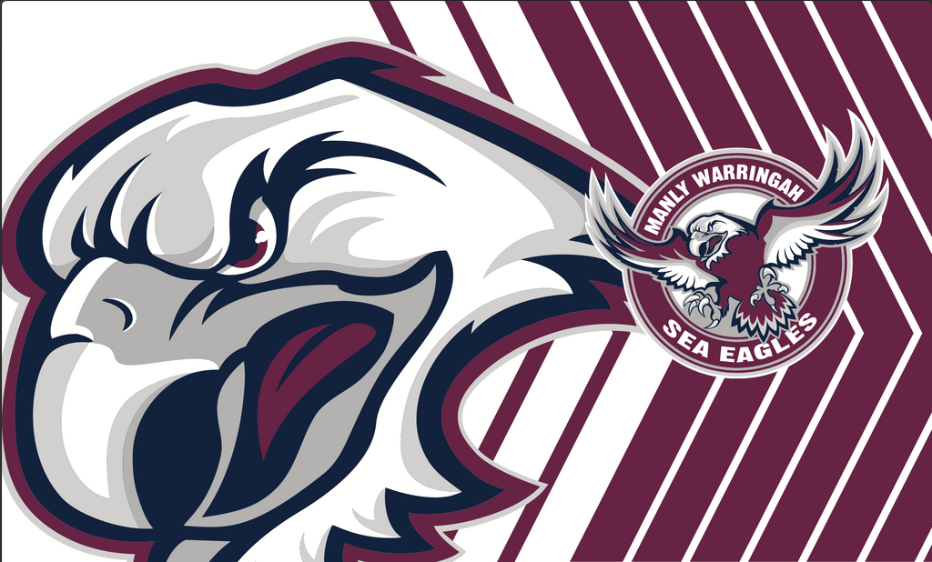 Sea Eagles Manly Flag - Flag Factory