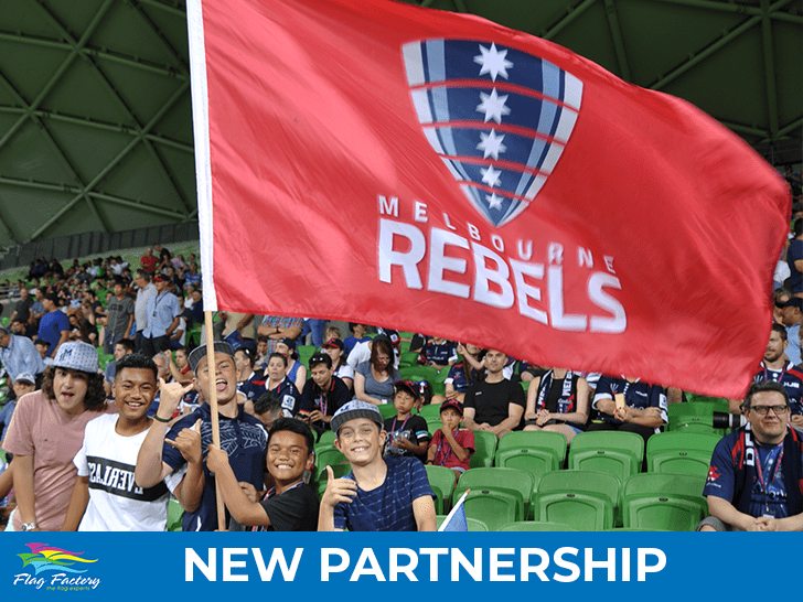 Waving the Flag for the Melbourne Rebels