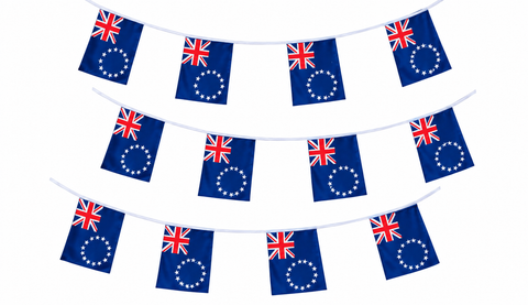 Cook Islands Flag Bunting