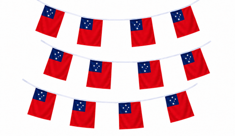 Samoa Flag Bunting