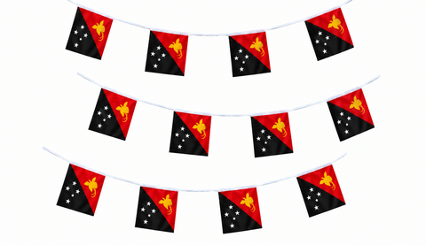 Papua New Guinea Flag Bunting
