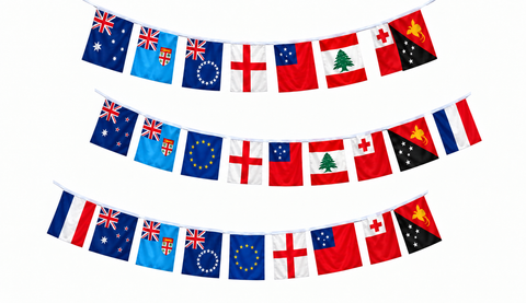 All Nations (Mixed) Flag Bunting