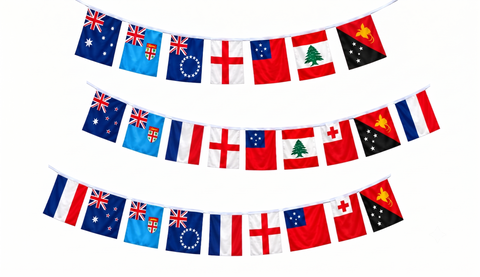 All Nations (Mixed) Flag Bunting