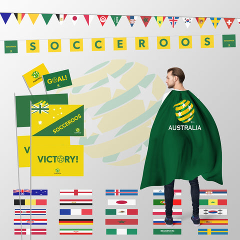 Socceroos Flag Bundles - Flag Factory
