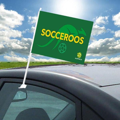 Socceroos Car Flag - Flag Factory