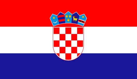 Clearance Croatia Flag (2400mm x 1200mm) - Flag Factory