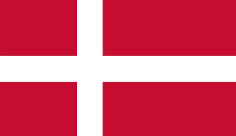 Clearance Denmark Flag (2400mm x 1200mm) - Flag Factory