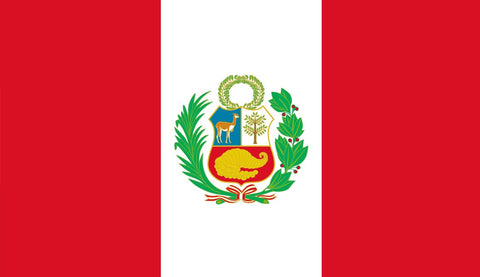 Clearance Peru Flag (2400mm x 1200mm) - Flag Factory