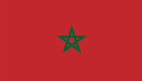 Clearance Morocco Flag (2400mm x 1200mm) - Flag Factory