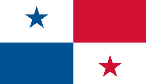 Clearance Panama Flag (2400mm x 1200mm) - Flag Factory